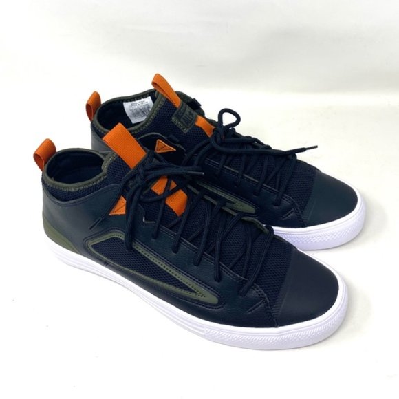 💖MEGA SALE💖Converse Chuck Taylor AS Ultra OX Black Leather Women’s 171407C - Picture 2 of 8